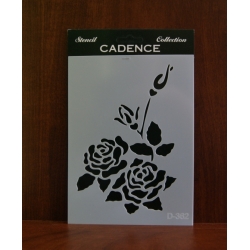 Szablon 20x15cm, D-362 Cadence